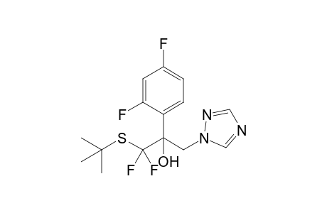 2-(2,4-Difluorophenyl)-1-(tert-butylthio)-1,1-difluoro-3-(1H-1,2,4-triazol-1-yl)-2-propanol