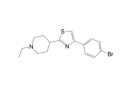 4-(4-bromophenyl)-2-(1-ethyl-4-piperidinyl)thiazole
