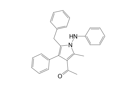 1-(1-anilino-5-benzyl-2-methyl-4-phenyl-pyrrol-3-yl)ethanone