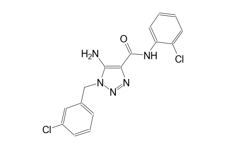 1H-1,2,3-triazole-4-carboxamide, 5-amino-N-(2-chlorophenyl)-1-[(3-chlorophenyl)methyl]-