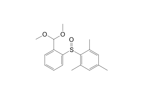 2-[(2,4,6-Trimethylphenyl)sulfinyl]benzaldehyde dimethyl acetal