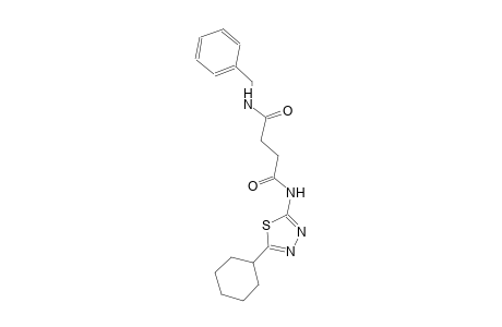 N~1~-benzyl-N~4~-(5-cyclohexyl-1,3,4-thiadiazol-2-yl)succinamide