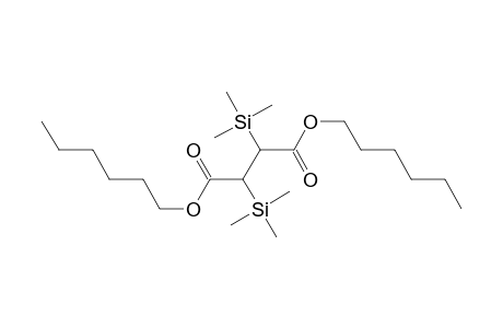 dl Di-n-hexyl 2,3-bis(trimethylsilyl)succinate