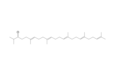 Tetracosa-2,6,10,14,18-pentaen-22-one, 2,6,10,15,19,23-hexamethyl-, all (E)-