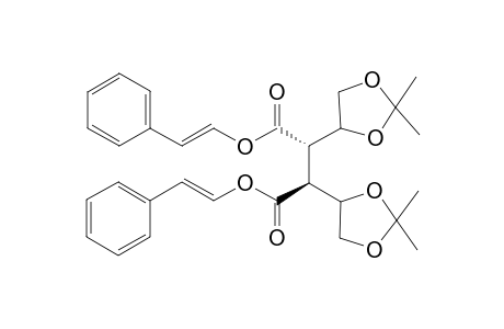 (+)-3,4-Di-O-Cinnamoyl 1,2:5,6-di-O-isopropylidene-D-mannitriol