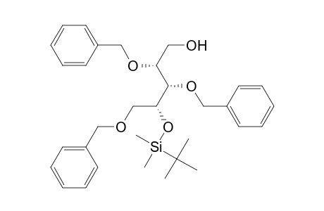 D-Arabinitol, 4-O-[(1,1-dimethylethyl)dimethylsilyl]-2,3,5-tris-O-(phenylmethyl)-