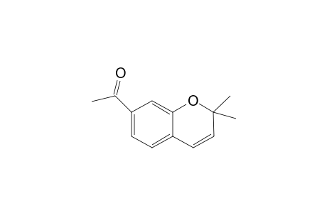 1-(2,2-dimethyl-1-benzopyran-7-yl)ethanone