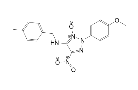 2-(4-methoxyphenyl)-N-(4-methylbenzyl)-5-nitro-2H-1,2,3-triazol-4-amine 3-oxide