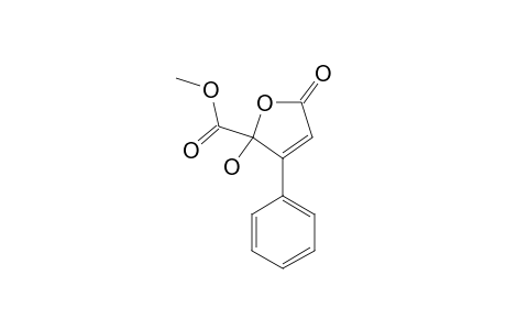 METHYL-2-HYDROXY-5-OXO-3-PHENYL-2,5-DIHYDROFURAN-2-CARBOXYLATE