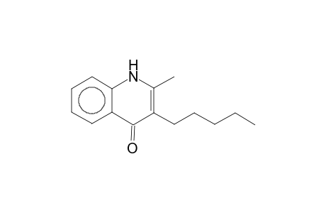 2-Methyl-3-pentyl-1H-quinolin-4-one