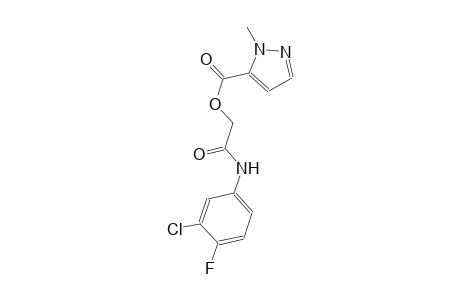 1H-pyrazole-5-carboxylic acid, 1-methyl-, 2-[(3-chloro-4-fluorophenyl)amino]-2-oxoethyl ester