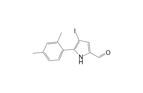 5-(2,4-dimethylphenyl)-4-iodanyl-1H-pyrrole-2-carbaldehyde