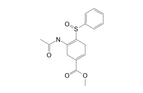 METHYL-5-ACETAMIDO-4-PHENYLSULFINYLCYCLOHEXA-1,4-DICARBOXYLATE