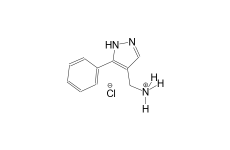 1H-pyrazole-4-methanaminium, 5-phenyl-, chloride