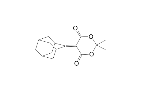 5-(2-Adamantylidene)-2,2-dimethyl-1,3-dioxane-4,6-dione