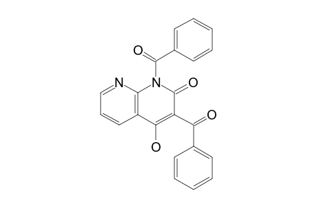 1,3-DIBENZOYL-4-HYDROXY-1,8-NAPHTHYRIDIN-2-ONE