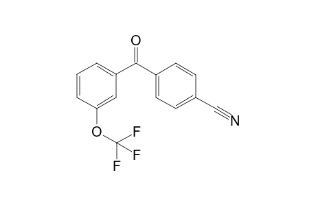4-(3-(trifluoromethoxy)benzoyl)benzonitrile