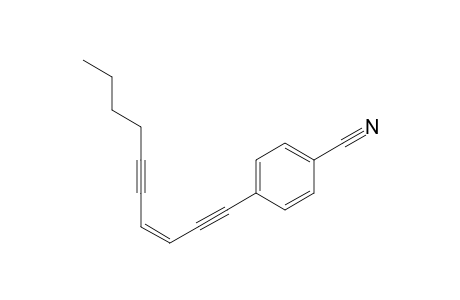 4-[(Z)-dec-3-en-1,5-diynyl]benzenecarbonitrile
