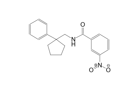 3-nitro-N-[(1-phenylcyclopentyl)methyl]benzamide