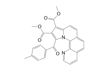 1-(PARA-METHYLBENZOYL)-2,3-DIMETHOXYCARBONYL-PYRROLO-[1,2-A]-[1,10]-PHENANTHROLINE