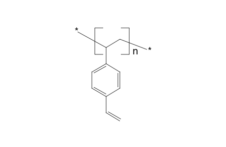 Poly-1,4-divinylbenzene, microgel