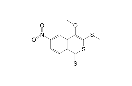 4-Methoxy-3-methylsulfanyl-6-nitro-isothiochromene-1-thione