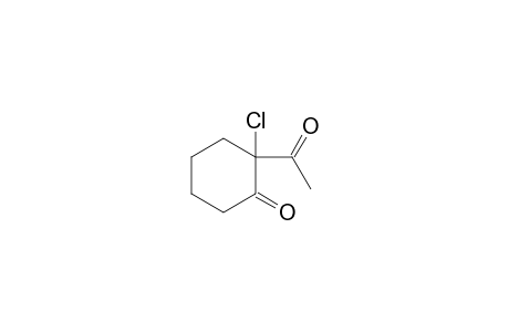 2-acetyl-2-chlorocyclohexan-1-one