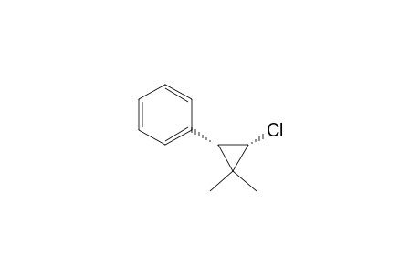1-rel-Chloro-3-cis,3-trans-dimethyl-2-cis-phenylcyclopropane