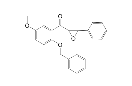 [2-(Benzyloxy)-5-methoxyphenyl](3-phenyl-2-oxiranyl)methanone