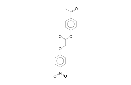 4-Acetylphenyl 4-nitrophenoxyacetate