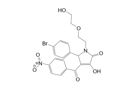 5-(4-bromophenyl)-3-hydroxy-1-[2-(2-hydroxyethoxy)ethyl]-4-(4-nitrobenzoyl)-1,5-dihydro-2H-pyrrol-2-one