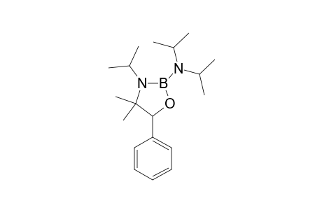 diisopropyl-(3-isopropyl-4,4-dimethyl-5-phenyl-1,3,2-oxazaborolidin-2-yl)amine