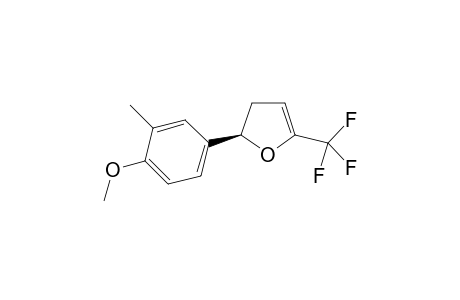 (2R)-2-(4-Methoxy-3-methylphenyl)-5-(trifluoromethyl)-2,3-dihydrofuran