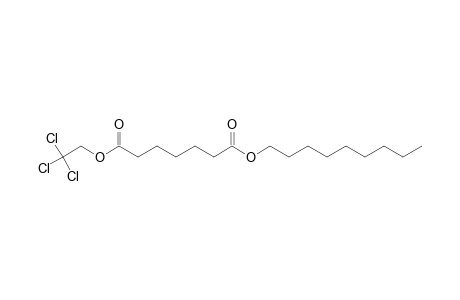 Pimelic acid, 2,2,2-trichloroethyl nonyl ester