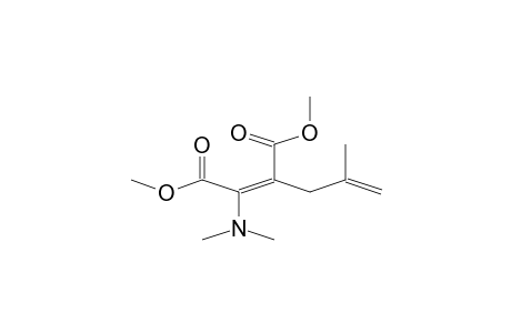 2-Butenedioic acid, 2-(dimethylamino)-3-(2-methyl-2-propenyl)-, dimethyl ester, (E)-