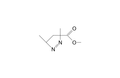 (E)-3-Methoxycarbonyl-3,5-dimethyl-1-pyrazoline
