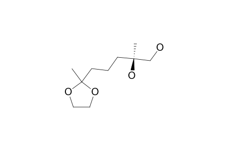 (+/-)-2-(4,5-DIHYDROXY-4-METHYLPENTYL)-2-METHYL-1,3-DIOXOLANE