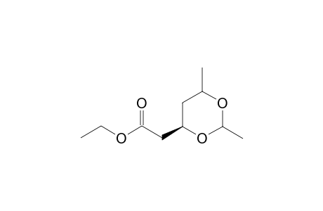Ethyl r-2,c-6-dimethyl-1,3-dioxane-c-4-acetate