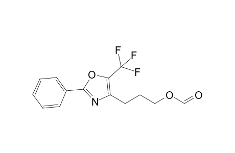 3-[2-phenyl-5-(trifluoromethyl)-1,3-oxazol-4-yl]propyl formate