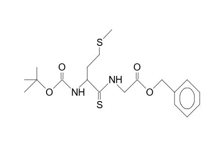 T-Butoxycarbonyl-methionyl-T-glycine benzyl ester