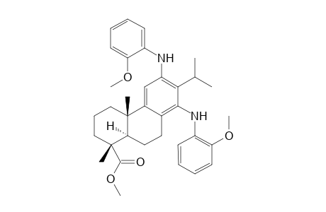 Methyl 12,14-Bis[(2-methoxyphenyl)amino]dehydroabietae