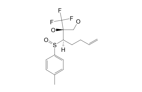 (2R,3R)-2-TRIFLUOROMETHYL-3-[(4-METHYLPHENYL)-SULFINYL]-HEPT-6-EN-1,2-DIOL