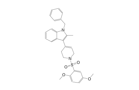 1H-indole, 3-[1-[(2,5-dimethoxyphenyl)sulfonyl]-1,2,3,6-tetrahydro-4-pyridinyl]-2-methyl-1-(phenylmethyl)-