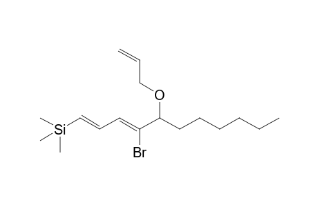 (1E,3Z)-5-Allyloxy-4-bromo-1-(trimethylsilyl)undeca-1,3-diene