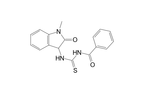 3-(3'-Benzoylthioureido)-1-methyl-2-oxo-2,3-dihydro-1H-indole