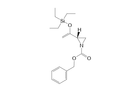 (S)-Benzyl 2-(1-(triethylsiloxy)vinyl)aziridine-1-carboxylate
