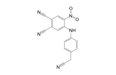 1,2-Benzenedicarbonitrile, 4-[[4-(cyanomethyl)phenyl]amino]-5-nitro-