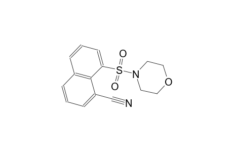 1-naphthalenecarbonitrile, 8-(4-morpholinylsulfonyl)-