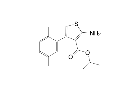 isopropyl 2-amino-4-(2,5-dimethylphenyl)-3-thiophenecarboxylate