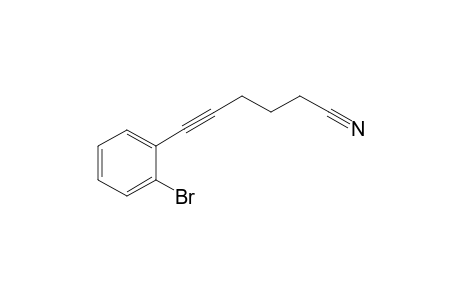 6-(2-Bromophenyl)hex-5-ynenitrile